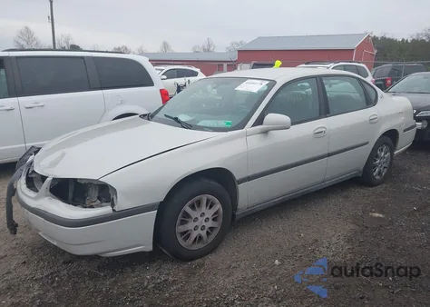 2004 Chevrolet Impala из США, поврежденный, VIN 2G1WF52E549350002